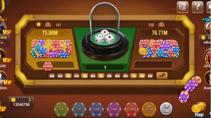 Game Tài Xỉu thu hút người chơi tham gia trải nghiệm